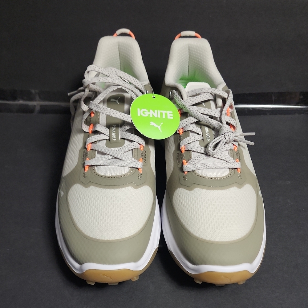 Puma Ignite Cream and Tan Sneakers
